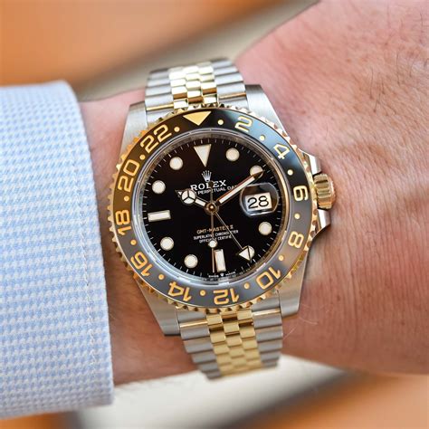 rolex gmt ii yellow|pre owned Rolex gmt ii.